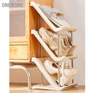 Onemore Giá đỡ giày nghiêng Tiết kiệm không gian để nhiều lớp Kệ đựng dép nhỏ