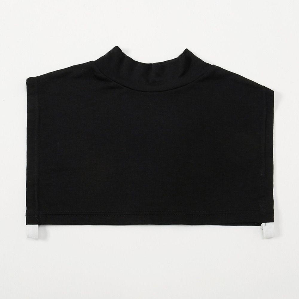 Bliss Khăn Choàng Cổ Giả modal Màu Trơn Giữ Ấm Mùa Đông Phong Cách Hàn Quốc Đơn Giản Cho Nữ