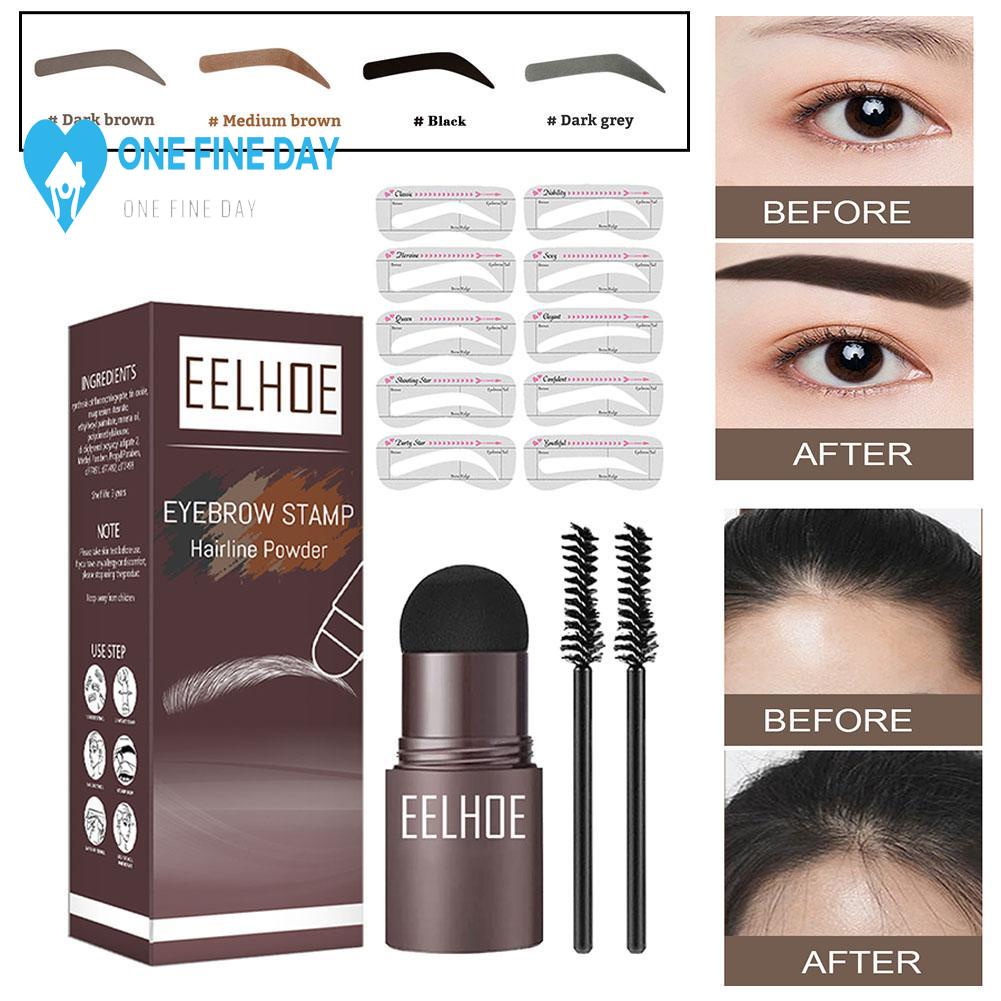 Bộ Phấn Trang Điểm Lông Mày Tự Nhiên Lâu Trôi Chống Thấm Nước b5e3