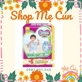 [Tặng miếng] Tã quần BOBBY XXXL24 mẫu mới nhất