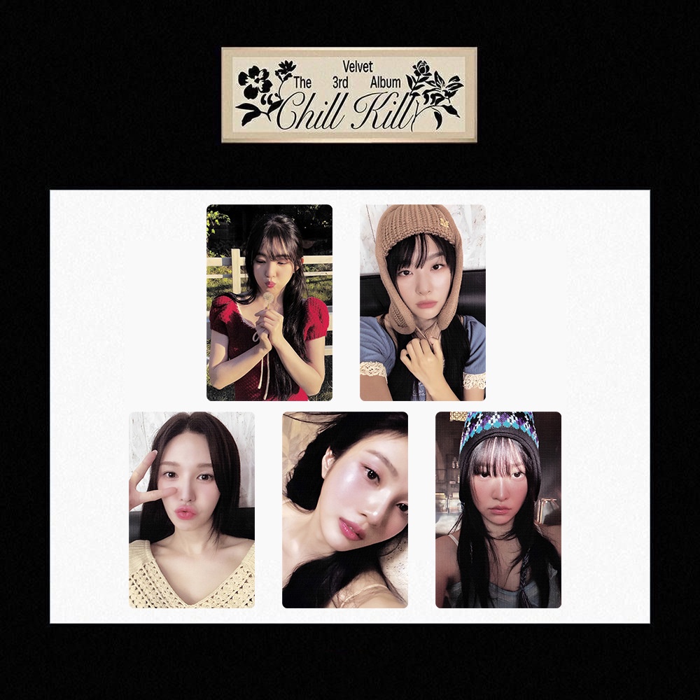 Album Sưu Tầm Hình Nhóm Nhạc red velvet 3rd Thẻ