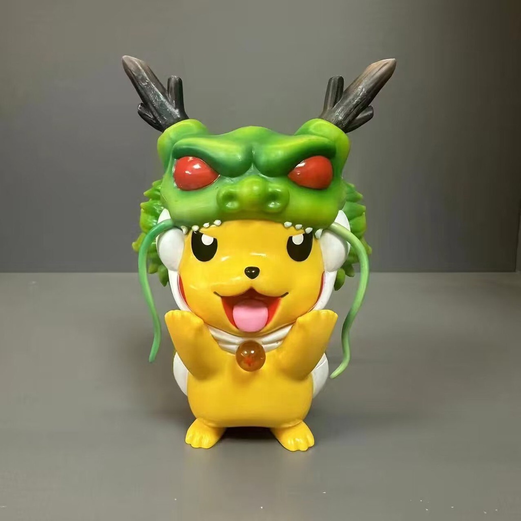 Đồ trang trí Nhân Vật pikachu Trong Phim Hoạt Hình dragon ball Bằng pvc