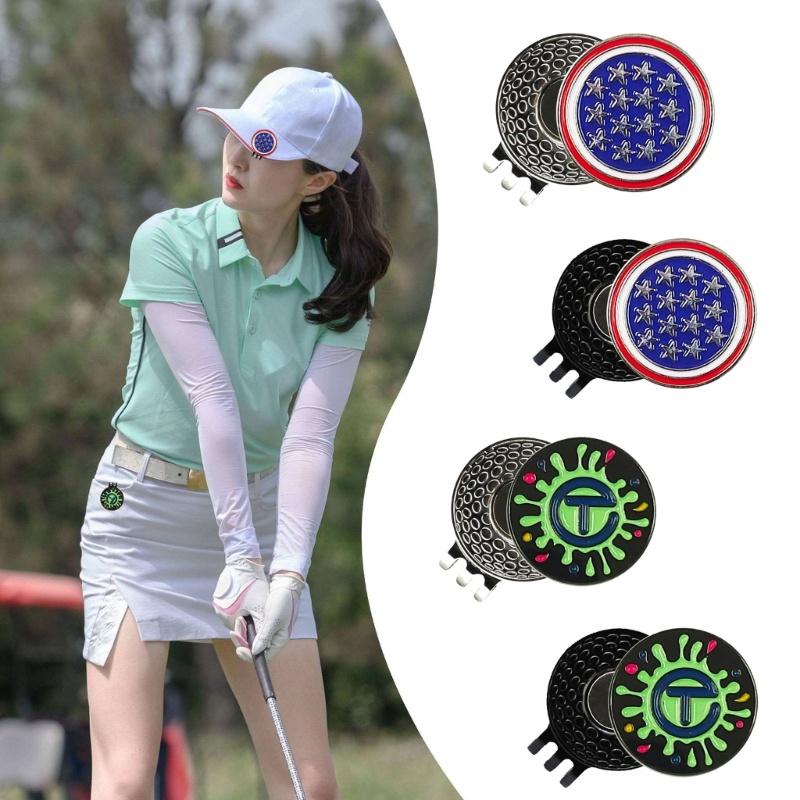 TO Golf Hat Clip Golf Marker Kim Loại Có Thể Tháo Rời Golf Cap Clip Phụ Kiện Golf