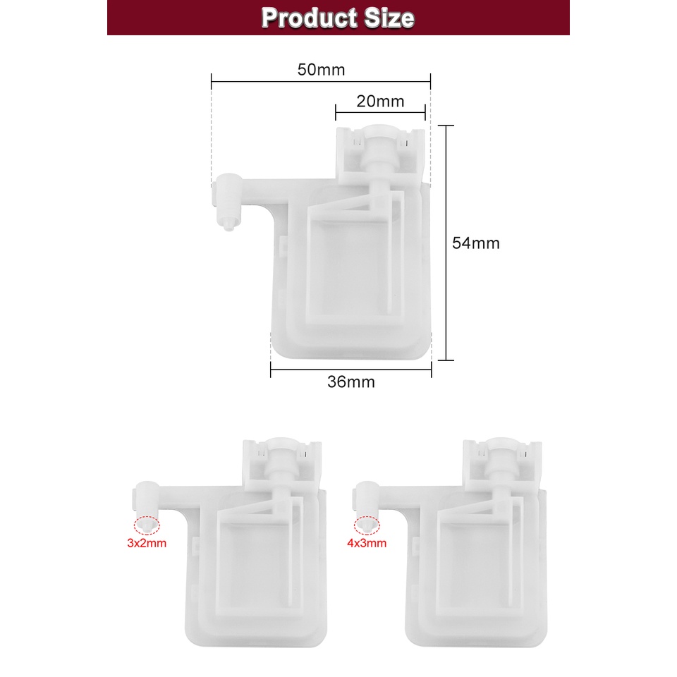 EPSON Set 2 Bộ Lọc Giảm Xóc dx5 dx4 Chuyên Dụng Cho Máy In Epon dx5 dx7 xp600 tx800 4720 i3200 mutoh galaxy