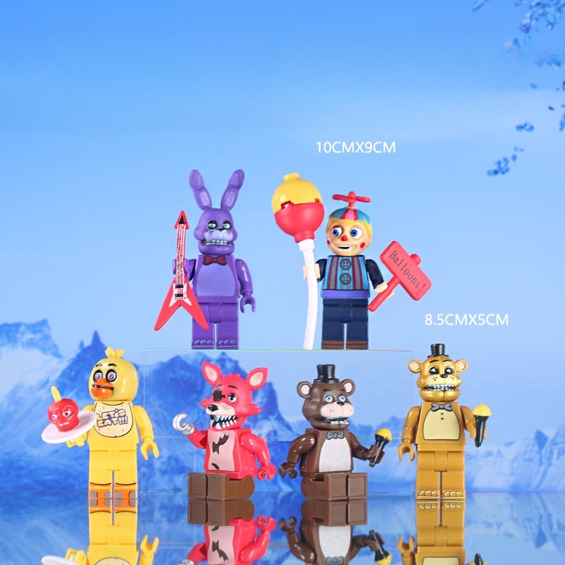 Fnaf Mô Hình Nhân Vật bonnie foxy Trong game freddy fredbear