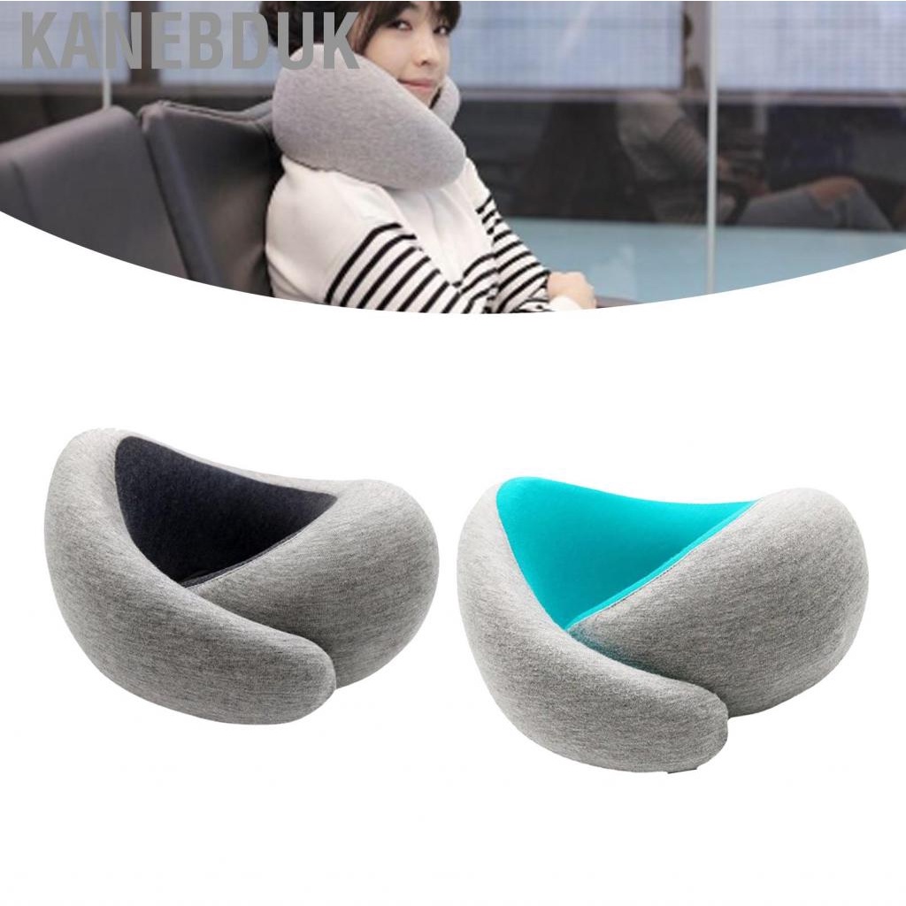 Kanebduk Neck Head Support Travel Pillow  Space Saving for Car