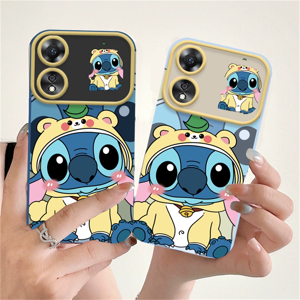 Hp Ốp Điện Thoại tpu Hình stitch Cho oppo a18 a38 a78 a58 4g a17 a17k a16 a5s a12 a9 a3s a54 a1k a77s a57 a52 a92 a31 a53 reno 8t