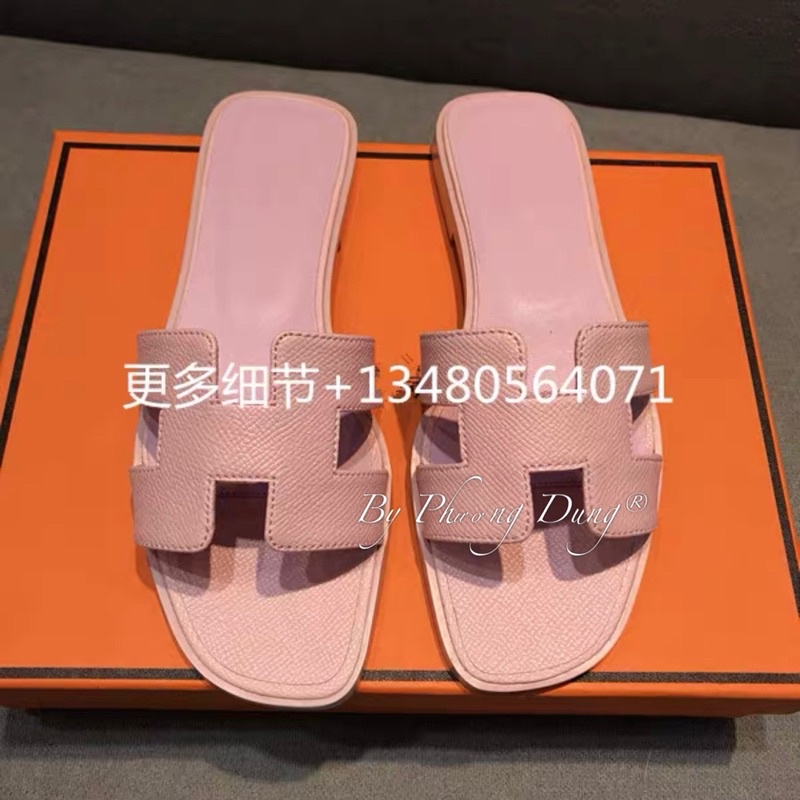 Dép HM Hồng Nhạt Hàng fullbox, bill, túi giấy