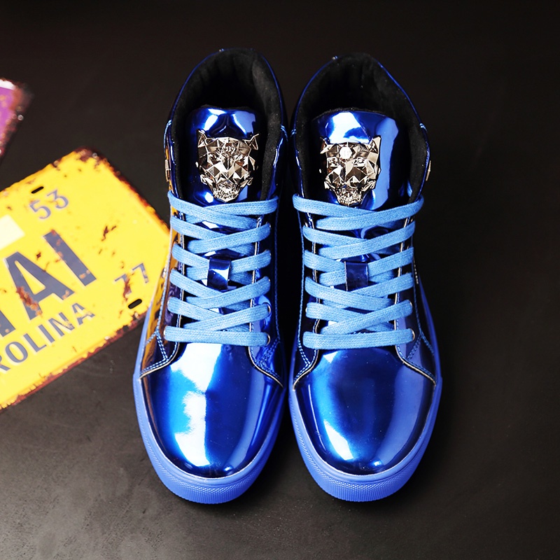 Giày Da Thể Thao Cổ Cao Cá TíNh Cho Nam