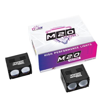 Đèn trợ sáng mini chính hãng cos vàng pha trắng bao hanh 12 tháng