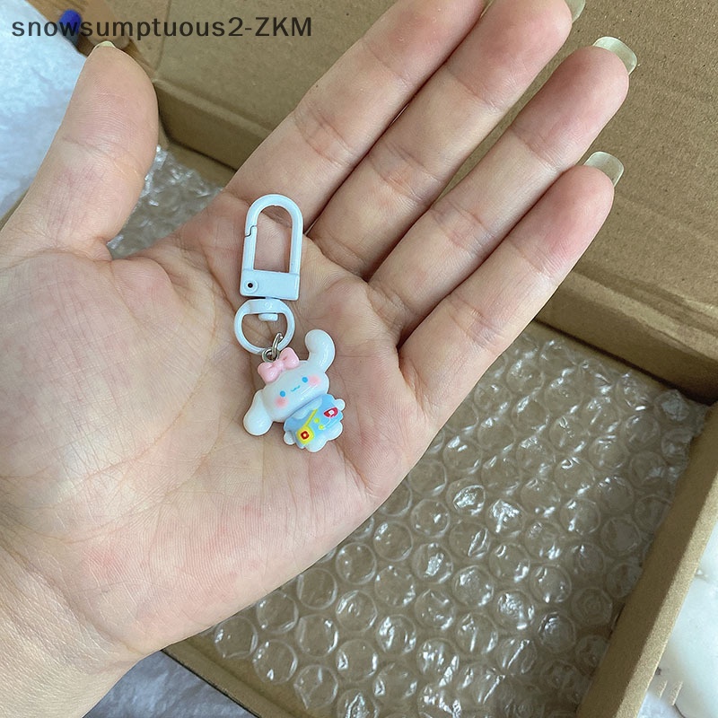# Snow # Móc Chìa Khóa Trang Trí Xe Hơi / Túi Xách Hình sanrio Hoạt Hình my melody kitty Cinnamoroll Dễ Thương Nữ Tính