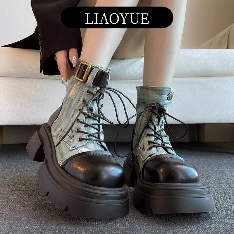 LIAOYUE giày nữ boot nữ bột boot Thời trang trăm mốt 2023 HOTSALE Đàn hồi Đế êm Bền Độ bền cao FSX2390XO137Z230915