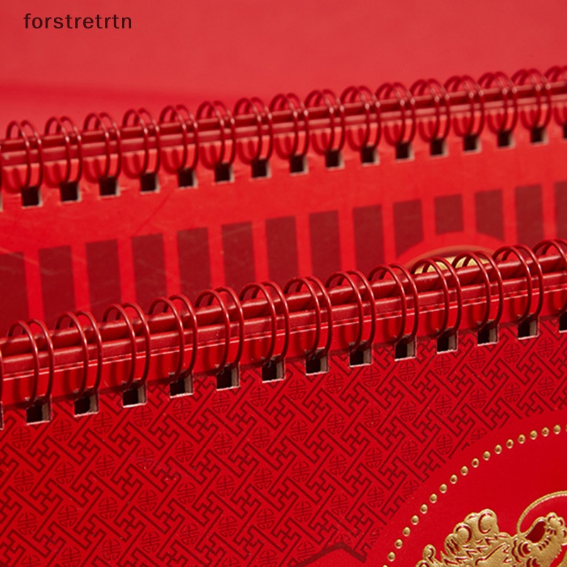 Lịch Để Bàn mini Năm Mới 2024 In Hình Rồng Trung Hoa Đơn Giản