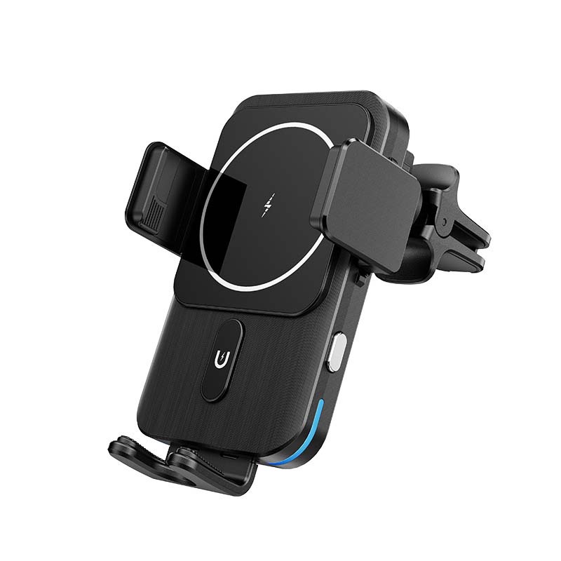 Giá Đỡ Điện Thoại Kiêm Sạc Nhanh Không Dây 15w qi Cho iphone 15 / 14 / 13 / 12 series