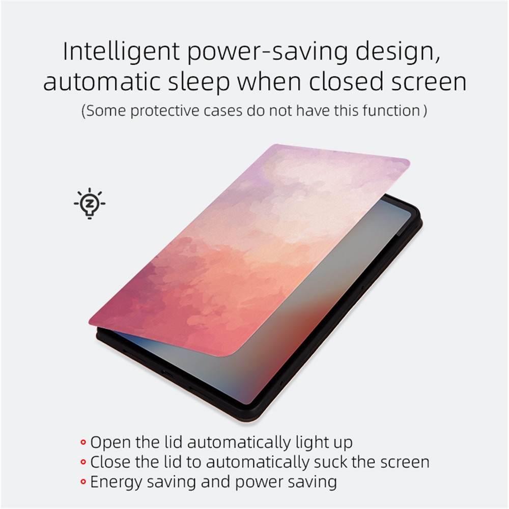 Bao Da Máy Tính Bảng Nắp Lật Họa Tiết Hoạt Hình Cho lenovo tab m9  9 inch Ốp