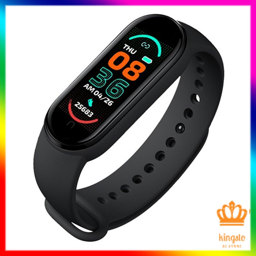 M6 Vòng đeo tay thông minh Đồng hồ thông minh Thể thao Theo dõi sức khỏe Máy đếm bước theo dõi nhịp tim Vòng đeo tay không dây