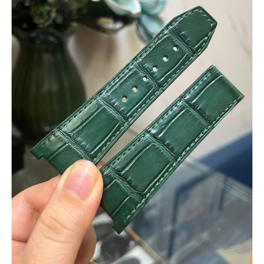 Dây Da Cá Sấu Ferragamo - Dây Đồng Hồ F80 - Da cá sấu Cao Cấp, Sang Trọng