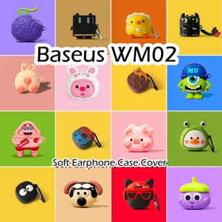 Hàng Có Sẵn! Vỏ Bọc Hộp Sạc Tai Nghe Ba Chiều Bằng Silicon Mềm Hiệu Baseus WM02