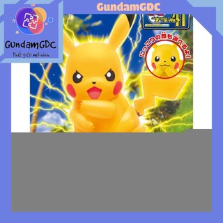 Mô hình lắp ráp Pokemon 41 Plastic Model Collection Select Series Pikachu Bandai 4573102557827