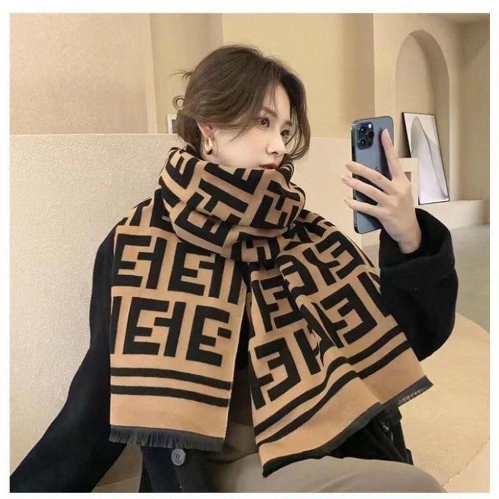 Khăn quàng cổ, Khăn choàng cổ FD chất len ép mềm cao cấp kích thước 65cmx1m9 Tổng Kho Bnt | BigBuy360 - bigbuy360.vn