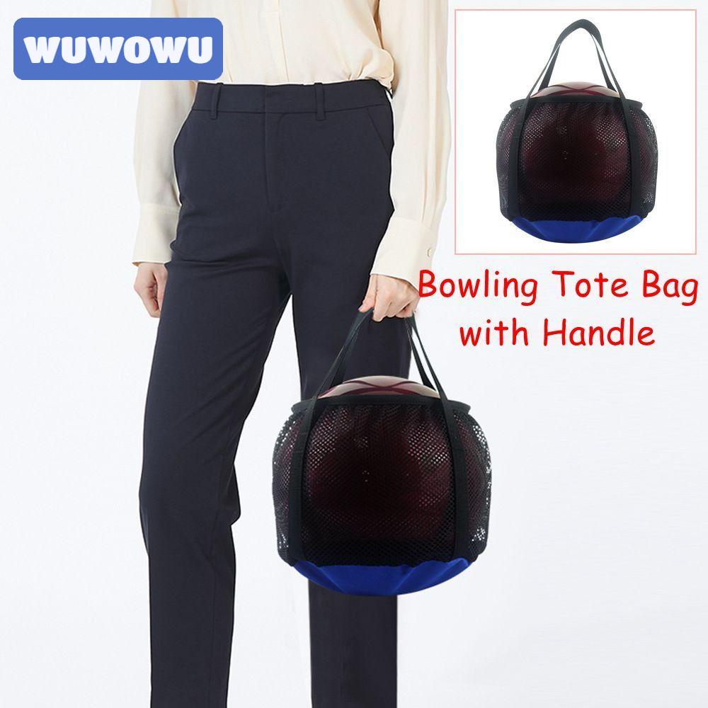 WUWOWU Giá Đỡ Bóng Bowling Có Tay Cầm Chống Mòn Tiện Dụng