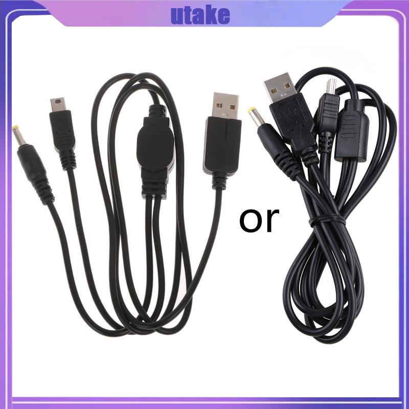 Dây Cáp Sạc Dữ Liệu USB 2 Trong 1 Cho PSP 2000 3000