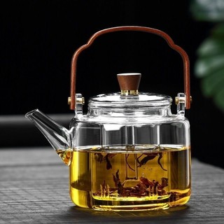 Bộ ấm trà bằng thủy tinh chịu nhiệt cao 1,000ml