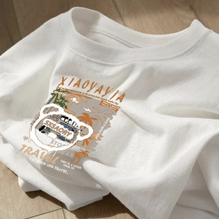 HIIXIIVI Mới 100% Cotton Plus Size 2XL Tay Ngắn Oversize Áo Thun Nữ Plus Size Tee Rời Thương Hiệu Địa Phương Người Phụ Nữ