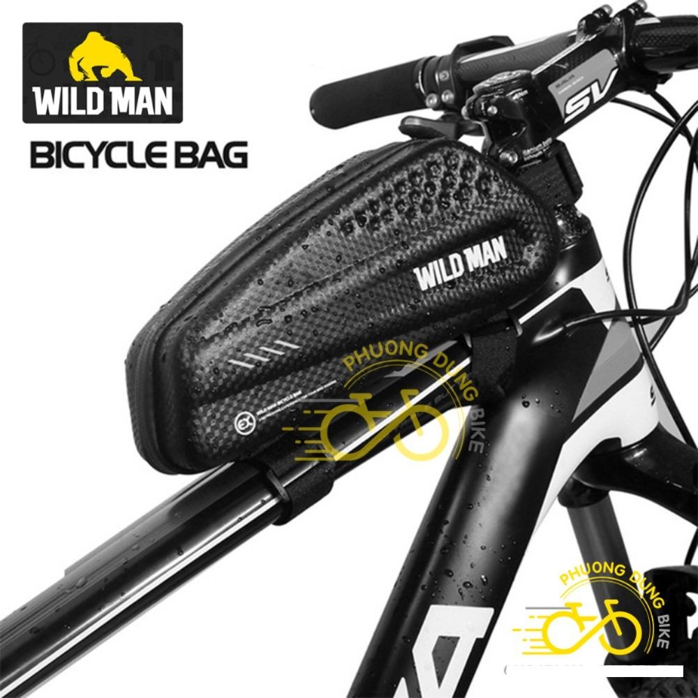 Túi treo khung sườn hộp cứng xe đạp WILD MAN EX