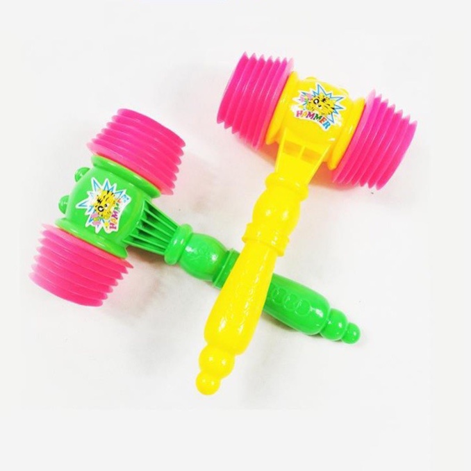 Búa Đồ Chơi Trẻ Em, Búa Gõ Hơi 2 Đầu kêu chip chip Giáo Cụ Dạy Học Cho Bé hàng đẹp