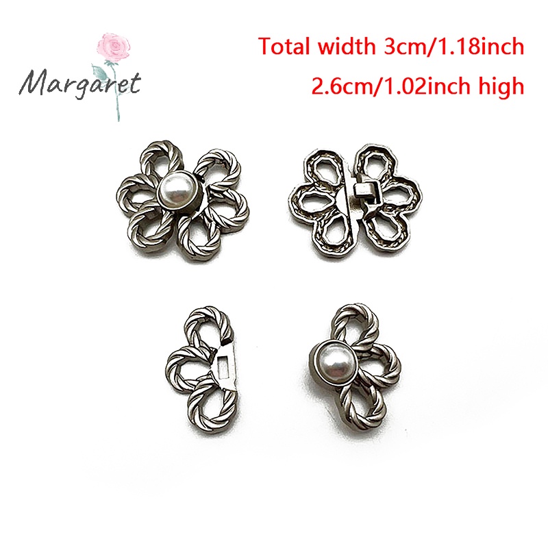 Áo Choàng Sườn Xám Nút Thắt Nút Thắt Nút Bằng Kim Loại Vô Hình Tháo Rời Được Phong Cách Trung Hoa Mới