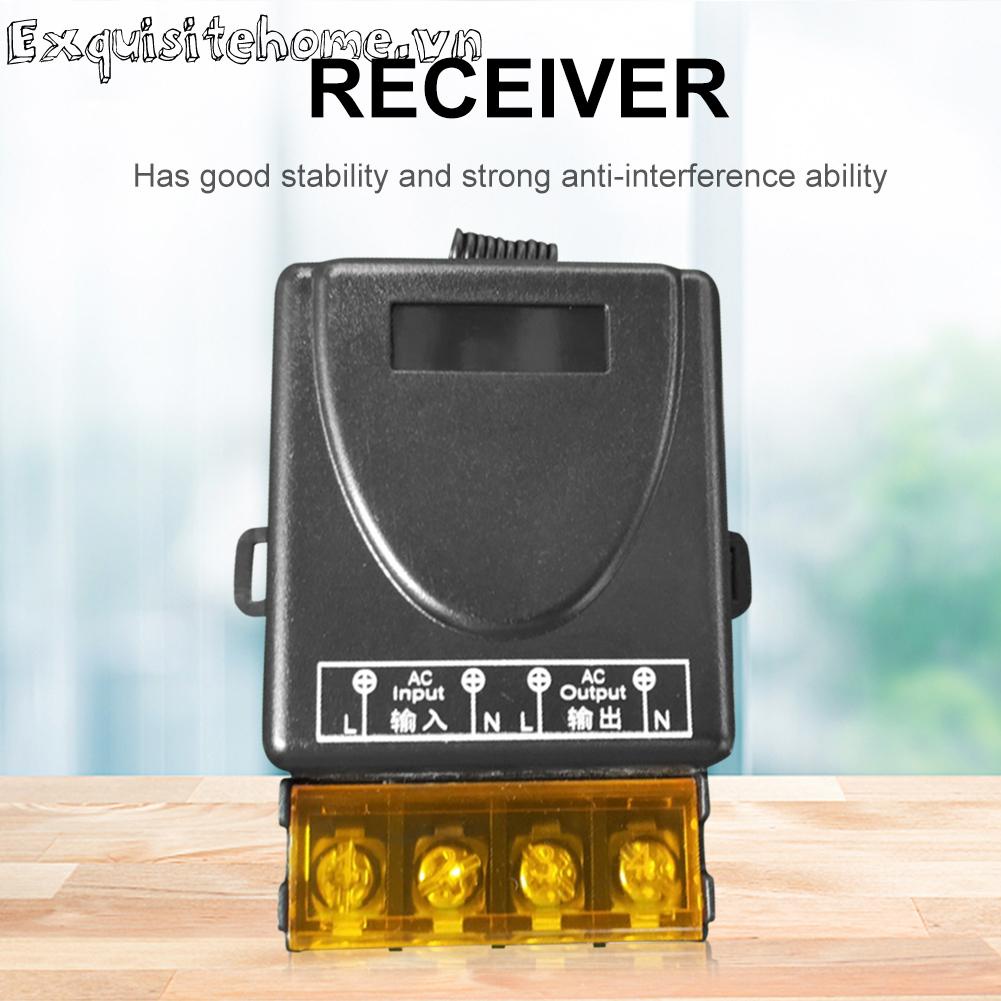 Bộ Điều Khiển Từ Xa Không Dây 433mhz 60v-280v 50m Cho Máy Bơm Nước