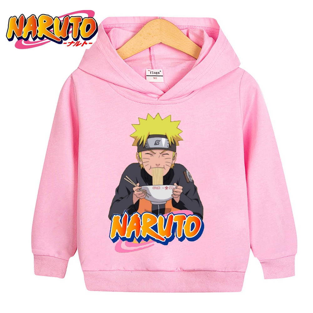 Áo hoodie In Hình naruto Thời Trang Mùa Thu 2023 Dành Cho Bé Trai 4t-14 Tuổi