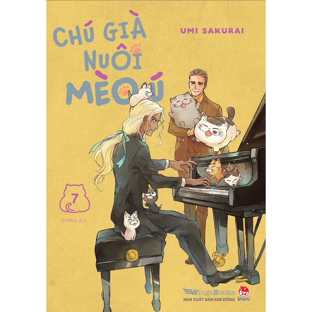 Sách Chú Già Nuôi Mèo Ú - Bản Quyền