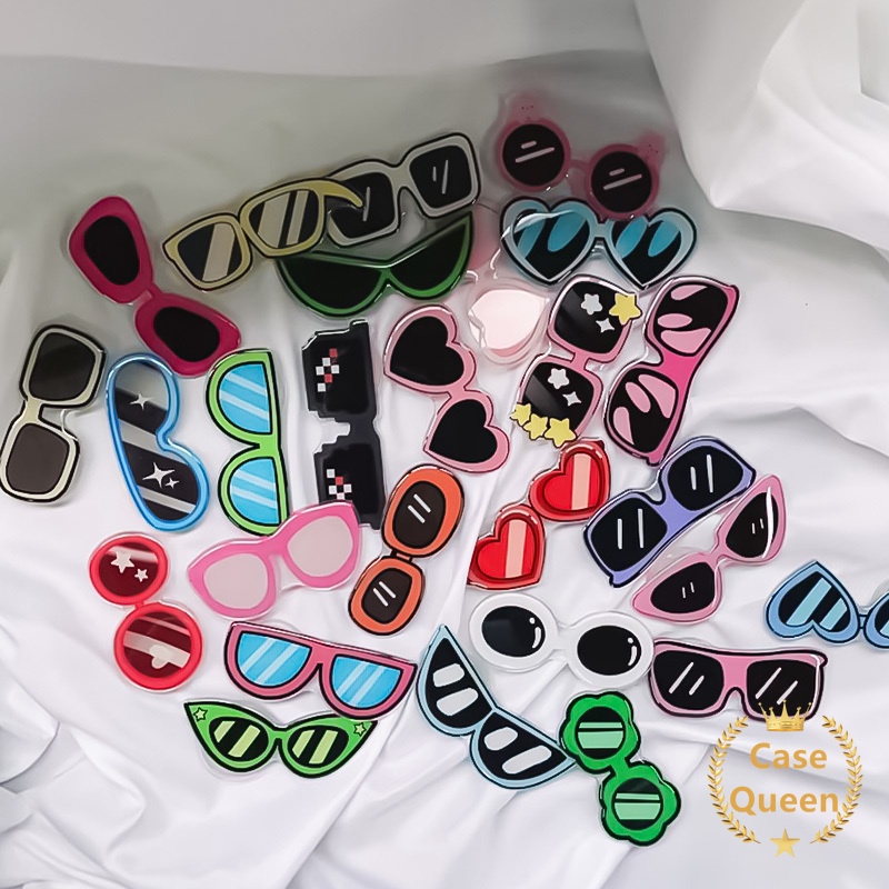 Nhẫn Đỡ Điện Thoại / Kính Mát Hình Trái Tim Xinh Xắn Sáng Tạo Giá Đỡ