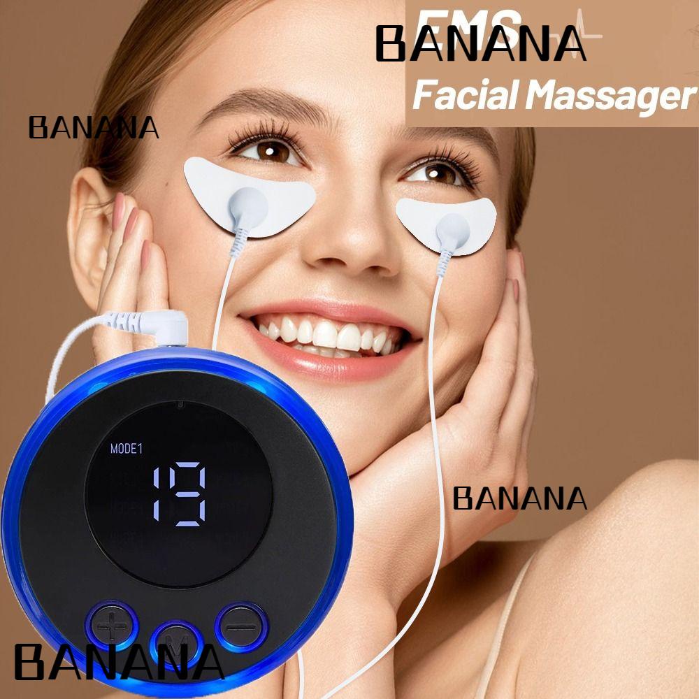 Máy Mát Xa BANANA1 EMS Giúp Nâng Cơ Mặt Và Mắt Đa Năng Chống Nếp Nhăn