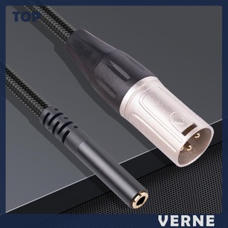 Dây cáp chuyển đổi cổng cắm 3.5mm sang xlr 3 pin xlr chuyên dụng cho micro