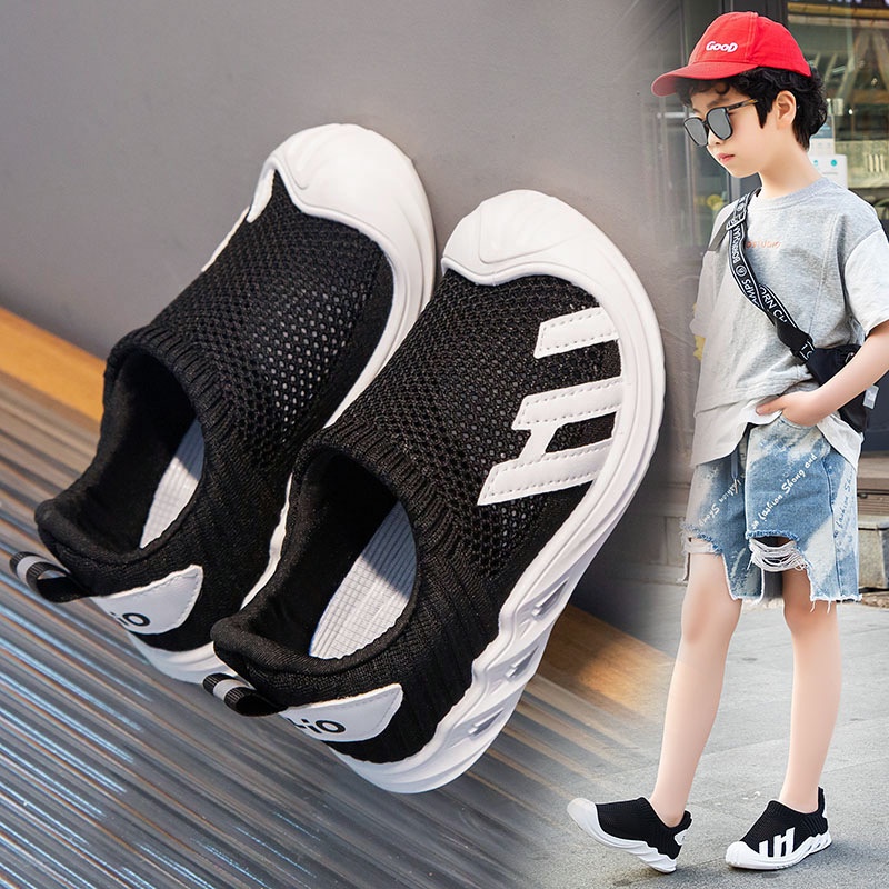 Giày Thể Thao Đế Mềm Thoáng Khí Thời Trang Mùa Hè 2023 Cho Bé