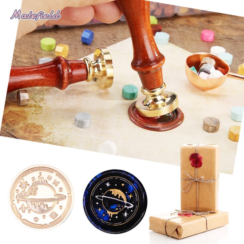 Con Dấu Sáp Tròn Hình Mặt Trời Mặt Trăng Ngôi Sao Đóng Dấu Sáp Cho Thiệp Mời Đám Cưới