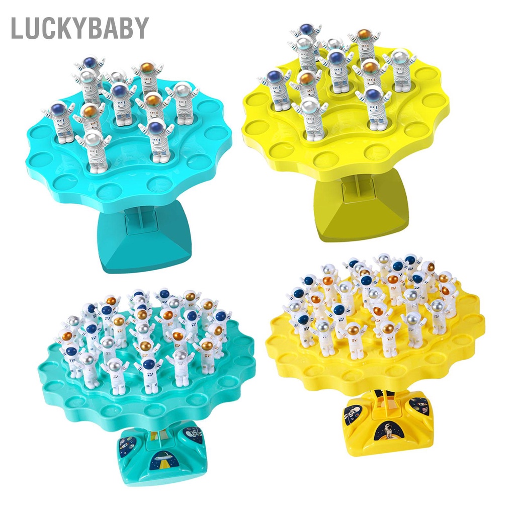 LUCKYBABY Trò chơi Cây cân bằng Đồ Câu đố Giáo dục sớm đếm cây tương tác