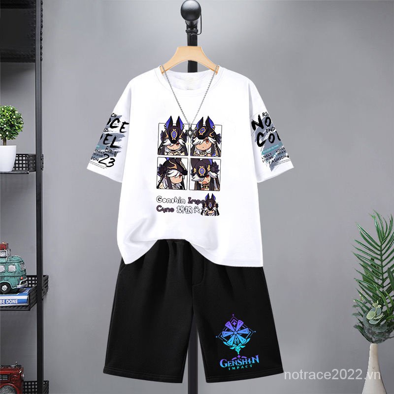 ★Genshin Impact★Wander & kirara & cyno Bộ Áo Liền Quần Hai Chiều Thời Trang Mùa Hè Mát Mẻ Cho Học Sinh