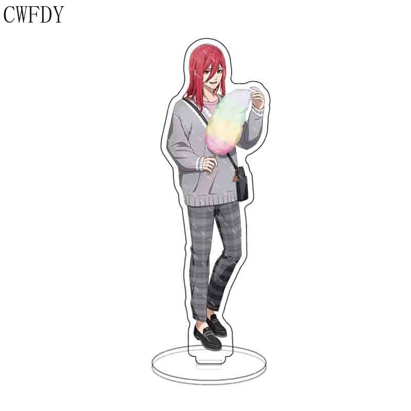 Mô hình Standee Anime BLUE LOCK Figures Isagi Yoichi Cosplay Acrylic Stand decor góc học tập để bàn 15cm