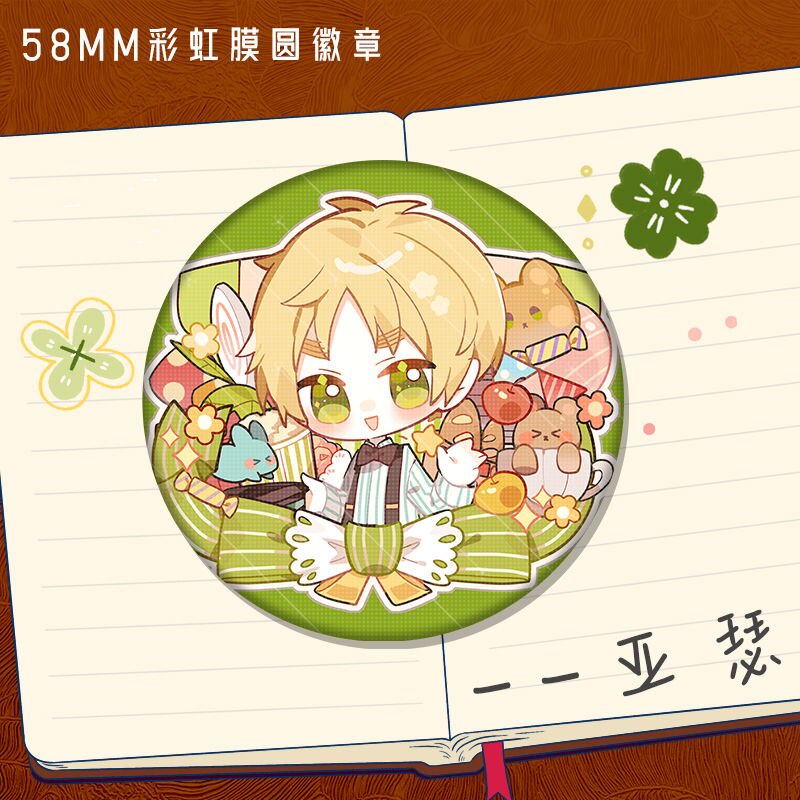 Móc khoá Anime Manga Axis Powers Hetalia Anime Keychain Women Wang Yao Ivan Arthur Acrylic Phụ kiện trang trí chibi cute