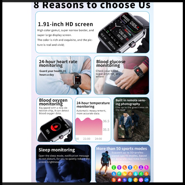 Đồng hồ đo đường huyết đa chức năng Zevaret F57l - Pink