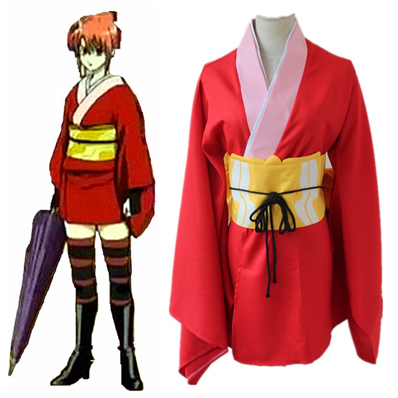 Tokyo Trang Phục Hóa Trang Nhân Vật Hoạt Hình gintama kagura