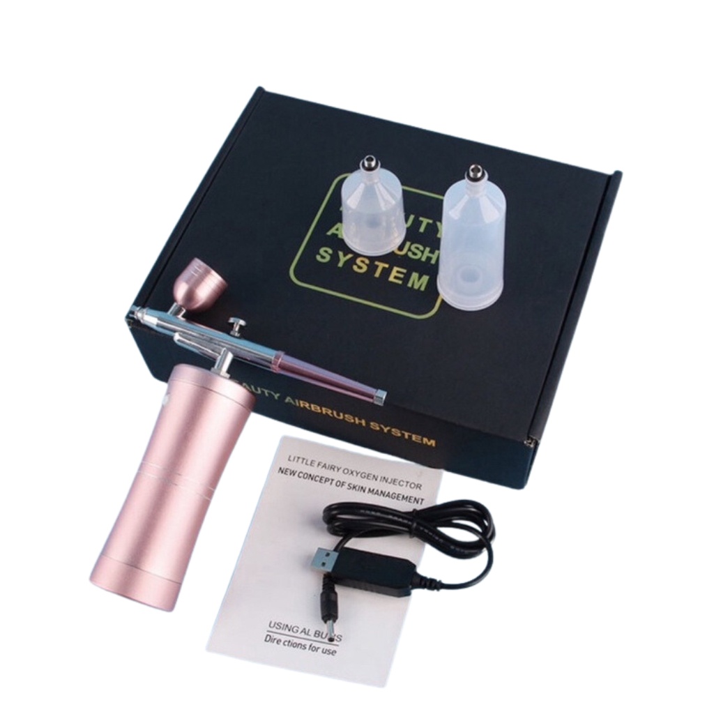 Súng Phun Oxi, Máy Phun Tinh Chất,Máy Phun Sơn OmberNail Tích Điện Bảo Hành 12 Tháng