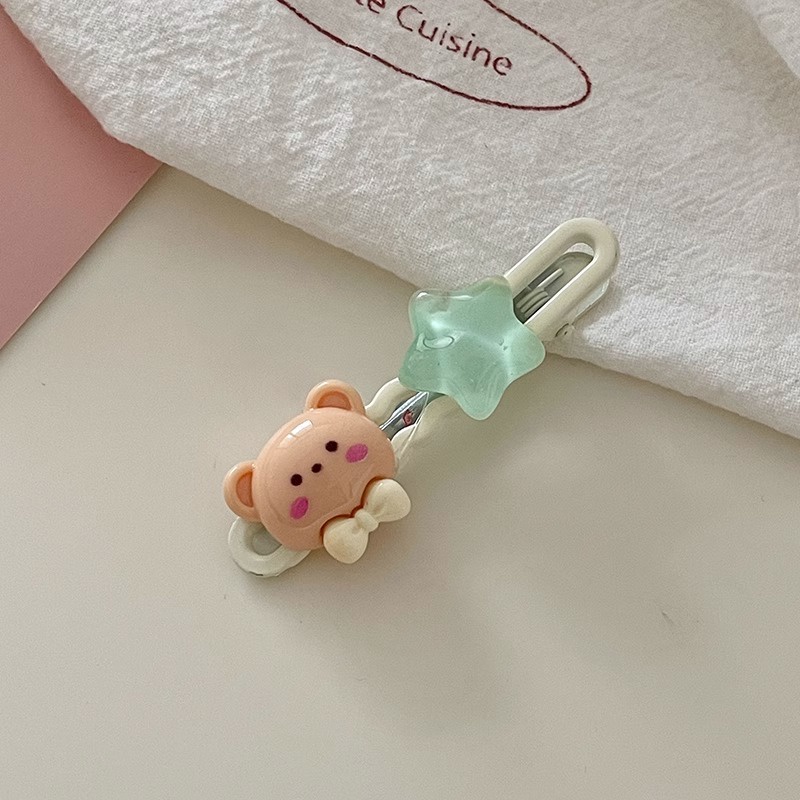 Dễ Thương Kẹp Tóc Hình Ngôi Sao Xinh Xắn Cho Bé Gái