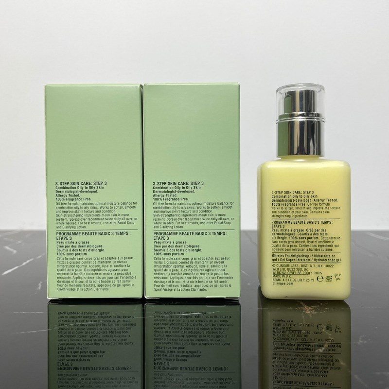 Clinique Bộ 2 Sản Phẩm Dưỡng Ẩm Da 125ml * 2 gel Không Dầu