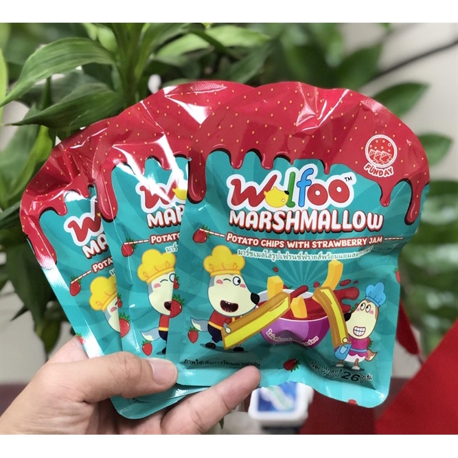 Kẹo Wolfoo marshmallow