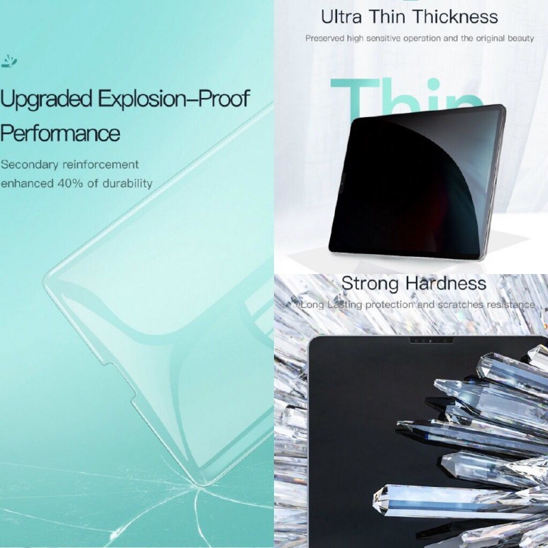 Kính Cường Lực Bảo Vệ Màn Hình Chống Nhìn Trộm Cho ipad pro 11 air 5 4 3 2 ipad 10.2 pro 9.7 10.5